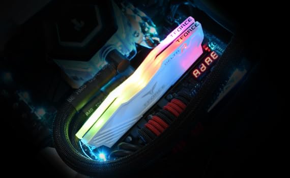 TeamGroup T-Force Delta RGB 16GB DDR4 RAM Upto 3600MHz Desktop